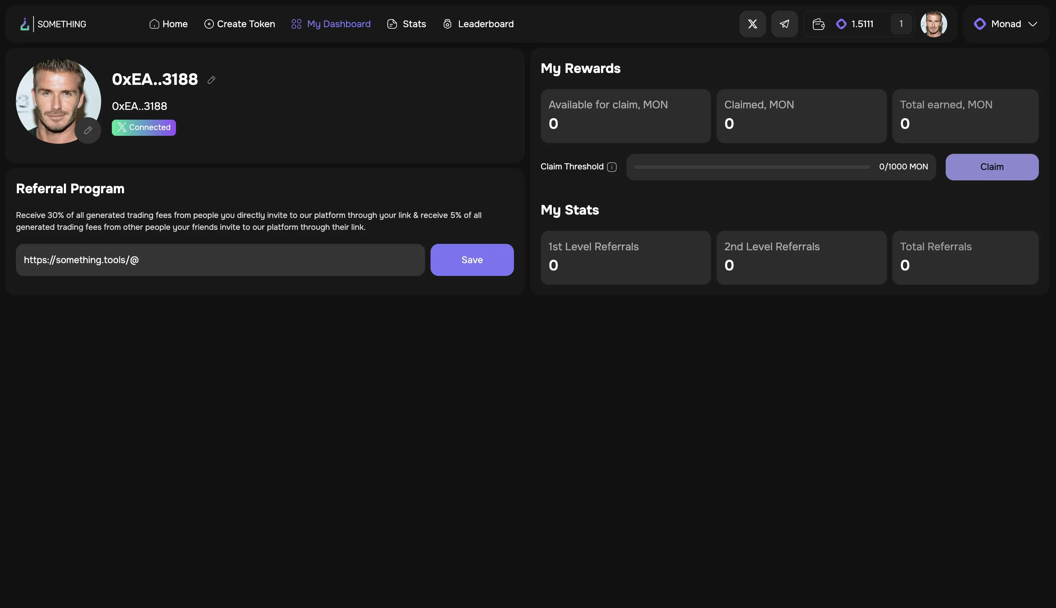 Something Tools — Memecoins Launchpad — экран 7